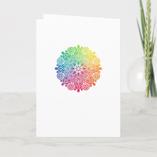 レインボーマンダラ結婚インディアン プログラム (裏面)