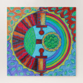 レインボーマンダラ ジグソーパズル (横)