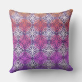 レインボーマンデラポルカドット クッション (裏面)