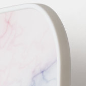 レインボーマーブルパターンピックボールパドル ピックルボールラケット (左詳細)