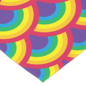 レインボーマーメイドスケールテーブルランナー ロングテーブルランナー (コーナー)