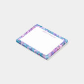 レインボーマーメイドスケールパターン名テンプレート ポストイット (アングル)