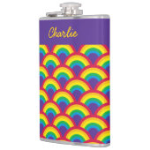 レインボーマーメイドスケールラージ名前をカスタムする フラスク (左)