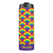 レインボーマーメイドスケール タンブラー (正面)