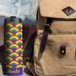 レインボーマーメイドスケール タンブラー