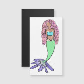 レインボーマーメイドピンクブルーパープルグリーン (正面/裏面)