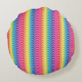 レインボーマーメイドプライドハート ラウンドクッション (裏面)