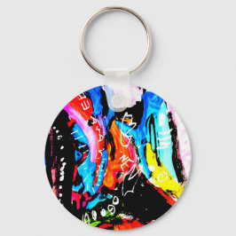 レインボーミックスド キーホルダー