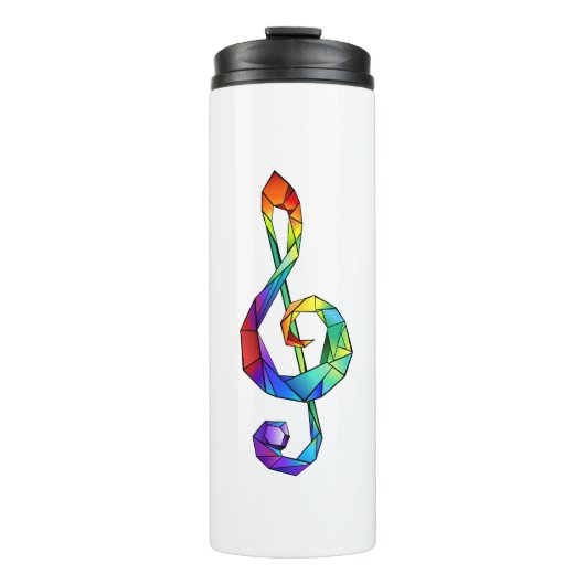 レインボーミュージカル鍵 タンブラー (正面)