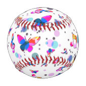 レインボーミュージック踊り 野球ボール (正面)