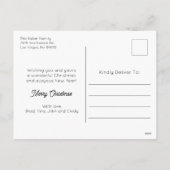 レインボーメリーと明るい写真 シーズンポストカード (裏面)