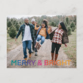 レインボーメリーと明るい写真 シーズンポストカード (正面)