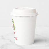 レインボーメリークリスマス 紙コップ (左)