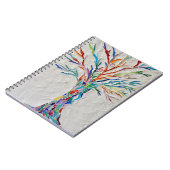 レインボーモザイクツリー ノートブック (左側)