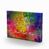 レインボーモザイク – ステンドグラスの外観 フォトブロック (右)