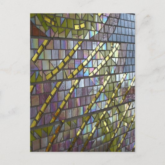 レインボーモザイク ポストカード (正面)