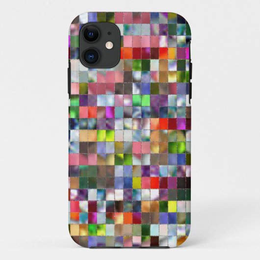 レインボーモザイク Case-Mate iPhoneケース (裏面)