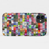 レインボーモザイク Case-Mate iPhoneケース (裏面(横))