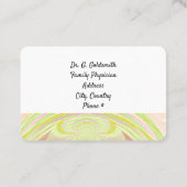 レインボーモダンアークメディカルアポイントメント 予約カード (裏面)