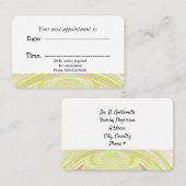 レインボーモダンアークメディカルアポイントメント 予約カード (正面/裏面)