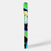 レインボーモダンカラーの抽象芸術 Case-Mate iPhoneケース (裏面 / 左)