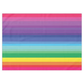 レインボーモダンキッカラフルズ1st誕生日パーティー テーブルクロス (正面(横))