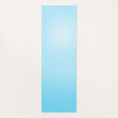 レインボーモダングラディエント水彩背景 ヨガマット (裏面)