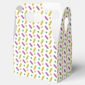 レインボーモダンスカラフルプリングスバースデーパーティー フェイバーボックス (オープン)