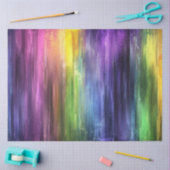 レインボーモダンストロ鮮やかッ絵を描クのデカップ 薄葉紙 (クラフト)