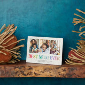 レインボーモダンマ最高のマEver Photo Collage フォトプラーク (側面)