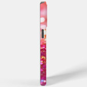 レインボーモダンモノグラムグリッター Case-Mate iPhoneケース (裏面 / 右)