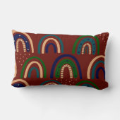 レインボーモダンルンバー枕 ランバークッション (裏面)