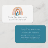 レインボーモダン代替先生 名刺 (正面/裏面)