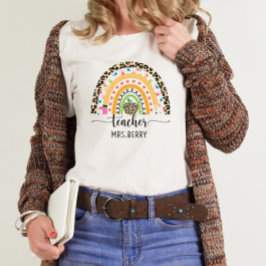 レインボーモダン先生の名前の追加 Tシャツ