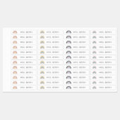 レインボーモダン先生名 ラベル (シート)