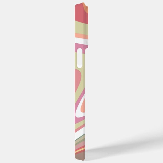 レインボーモダン抽象芸術パーソナライズされた振動 Case-Mate iPhoneケース (裏面 / 右)