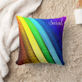 レインボーモダン&グラムプライドモノグラム クッション (ブランケット)