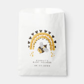 レインボーモダン（昆虫）マルハナバチハニービーベイビーシャワー フェイバーバッグ (正面)