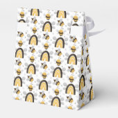 レインボーモダン(昆虫)マルハナバチビーベイビーシャワー フェイバーボックス (裏面サイド)