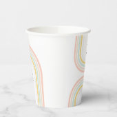 レインボーモダン 紙コップ (左)