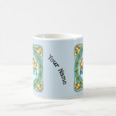 レインボーモットーカスタムナースマグカップ コーヒーマグカップ (中央)