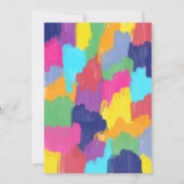 レインボーモータースクーターモップパーティー 招待状 (裏面)