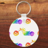 レインボーモートサイクル キーホルダー (正面)