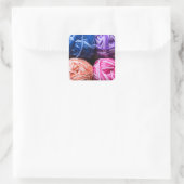 レインボーヤーンのシール スクエアシール (バッグ)