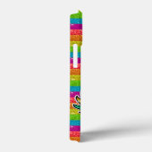 レインボーユニコーングリッタースパークリー金ゴールドスパークルズ Case-Mate iPhoneケース (裏面 / 右)