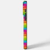 レインボーユニコーングリッタースパークリー金ゴールドスパークルズ Case-Mate iPhoneケース (裏面 / 左)