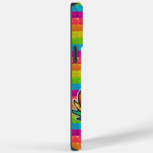 レインボーユニコーングリッタースパークリー金ゴールドスパークルズ Case-Mate iPhoneケース (裏面 / 右)