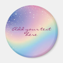 レインボーユニコーングリッター マグネット