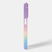 レインボーユニコーングリッター Case-Mate iPhoneケース (裏面 / 右)
