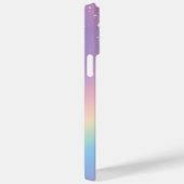 レインボーユニコーングリッター Case-Mate iPhoneケース (裏面 / 右)